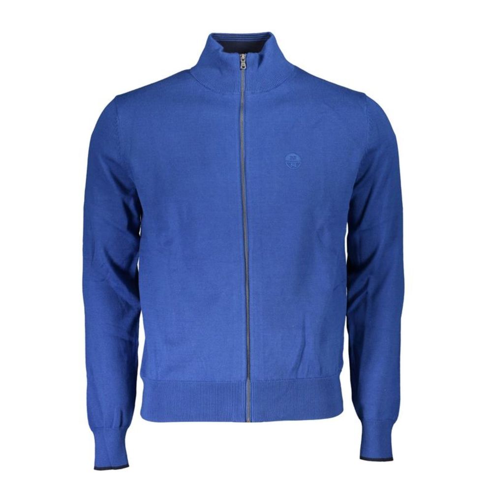 North Sails Blue Cotton Men's Sweater